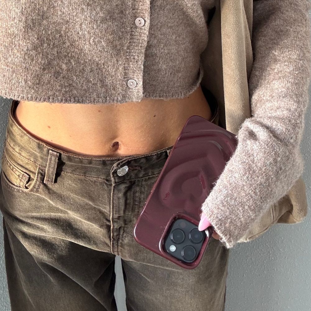 xoxo Wildheart Biggest Love Heart Case Burgundy