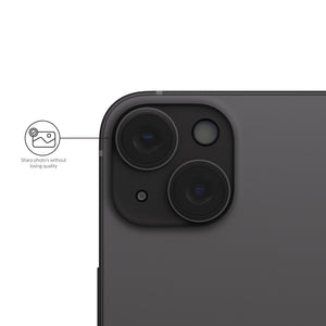 xoxo Wildhearts iPhone 15 Plus - Tempered Glass Camera Lens Protection