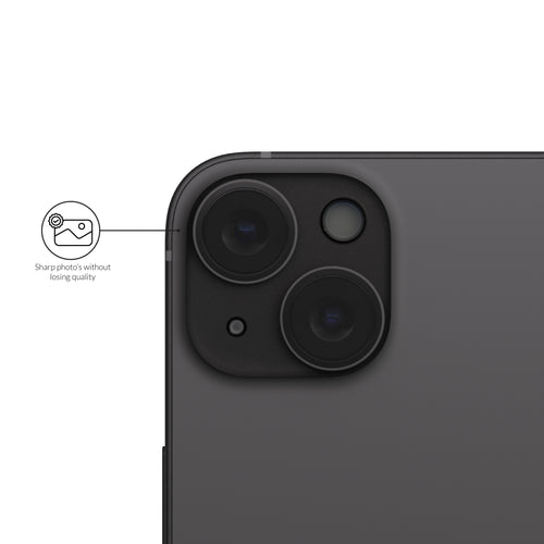 xoxo Wildhearts iPhone 15 Plus - Tempered Glass Camera Lens Protection