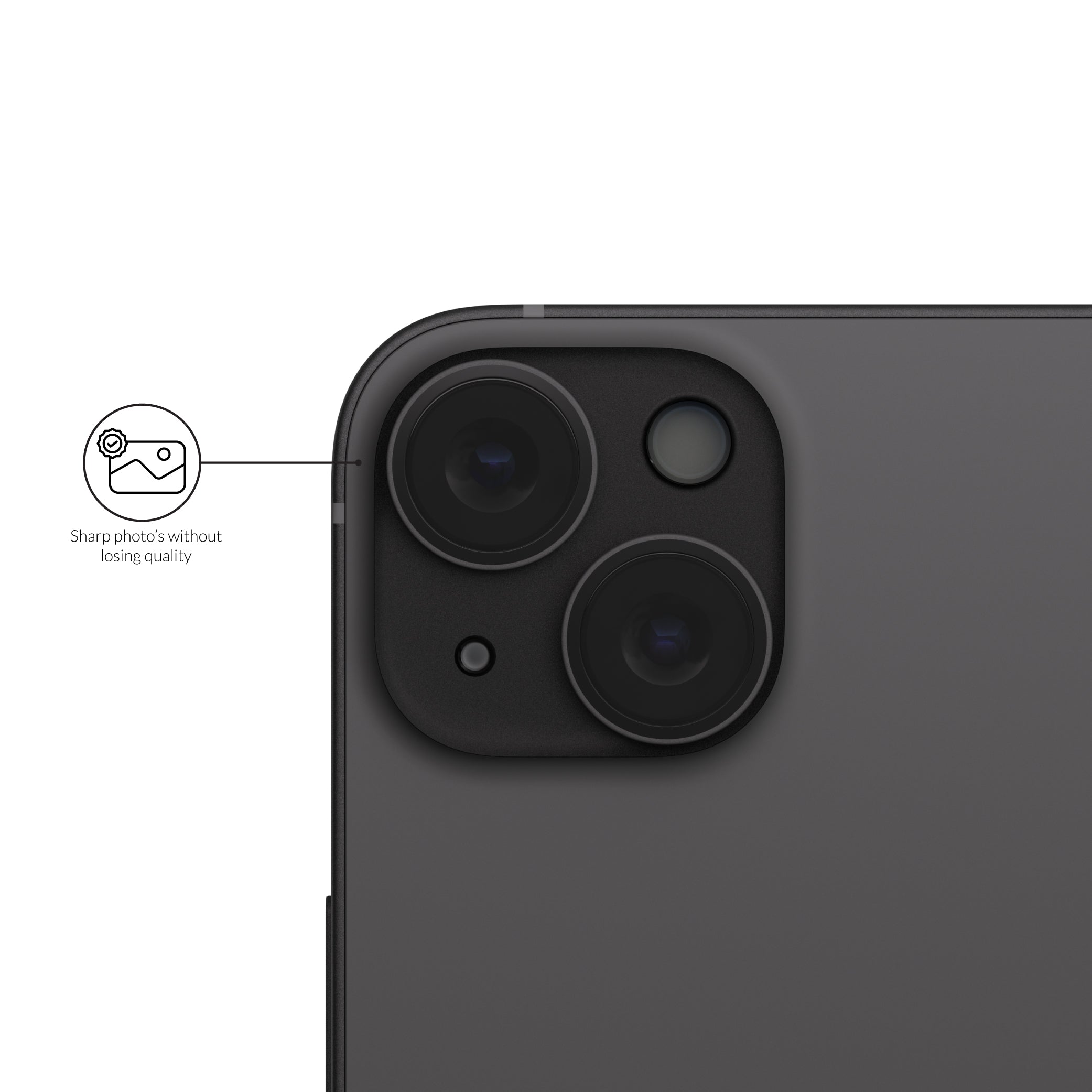 xoxo Wildhearts iPhone 15 Plus - Tempered Glass Camera Lens Protection