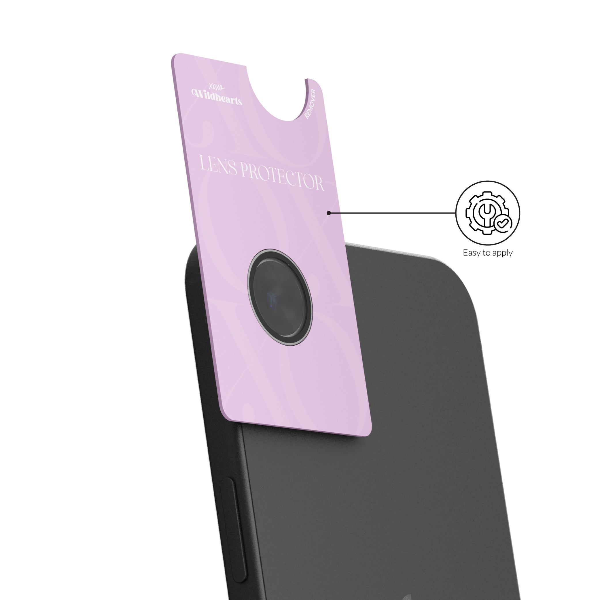 xoxo Wildhearts iPhone 16e - Tempered Glass Camera Lens Protection