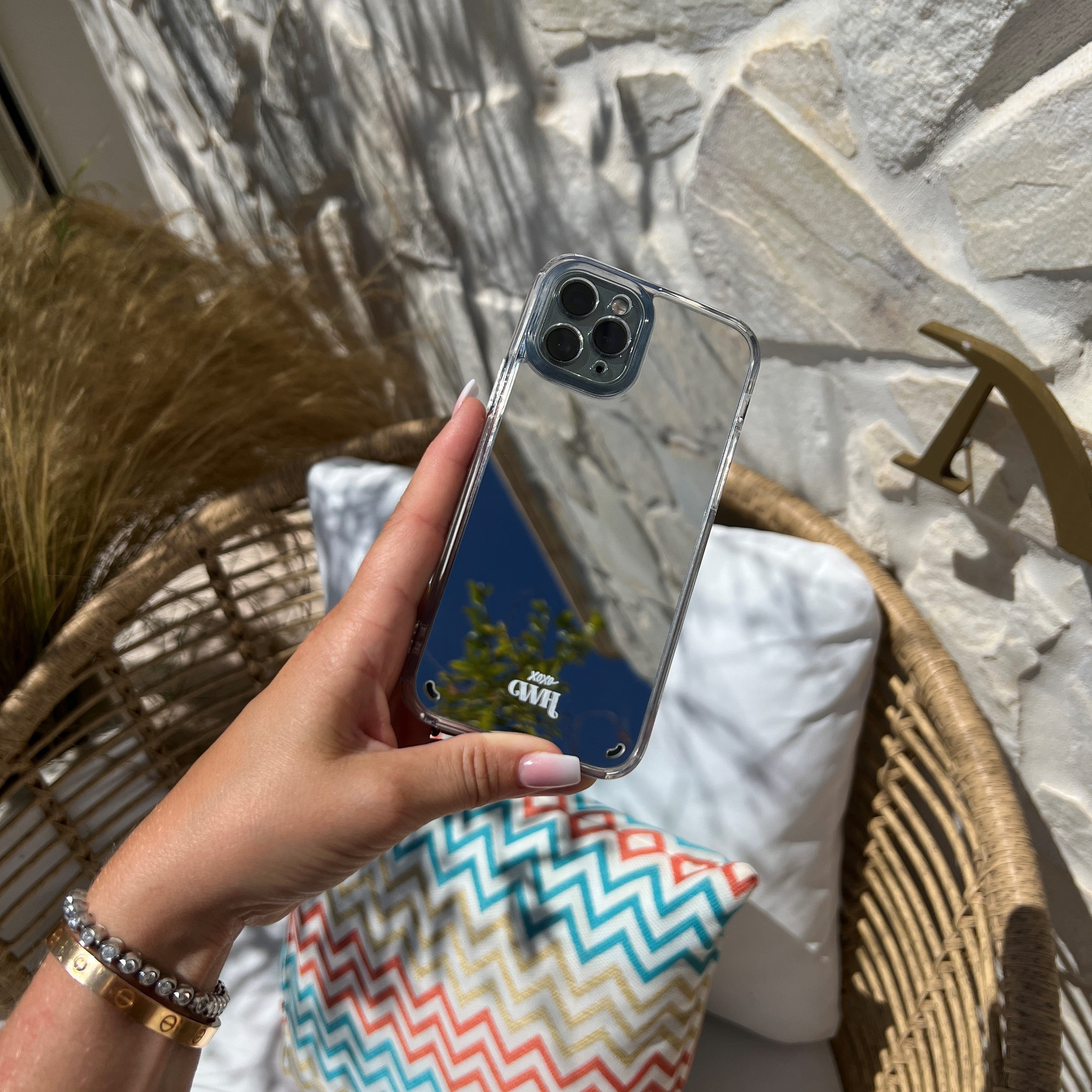 xoxo Wildhearts - iPhone 12 Mini - Mirror Case