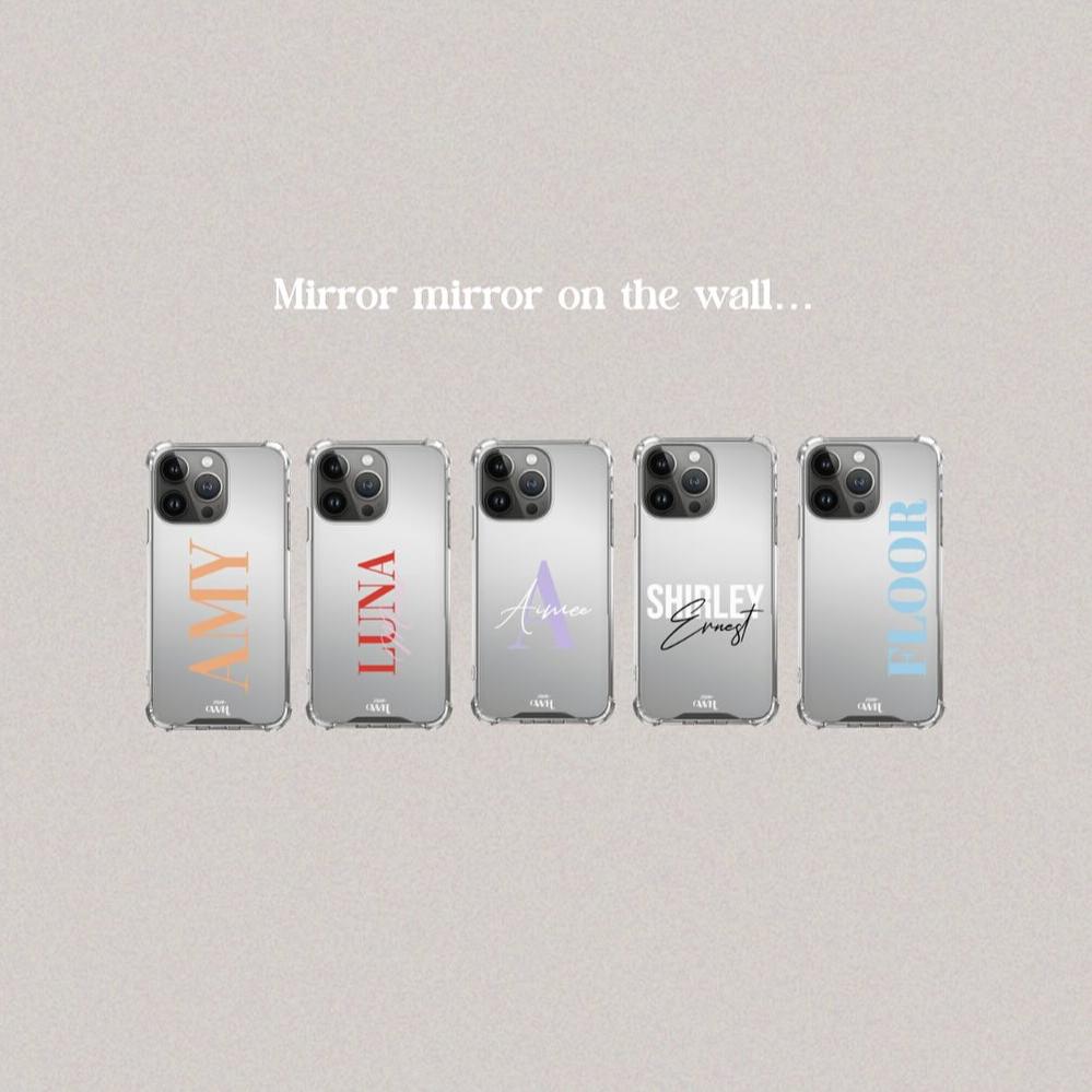 xoxo Wildhearts iPhone 17 - Personalized Mirror Case