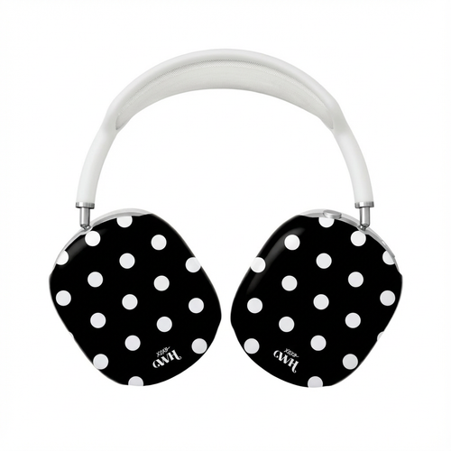 xoxo Wildhearts AirPods Max (2) - Polka Dots (Black)