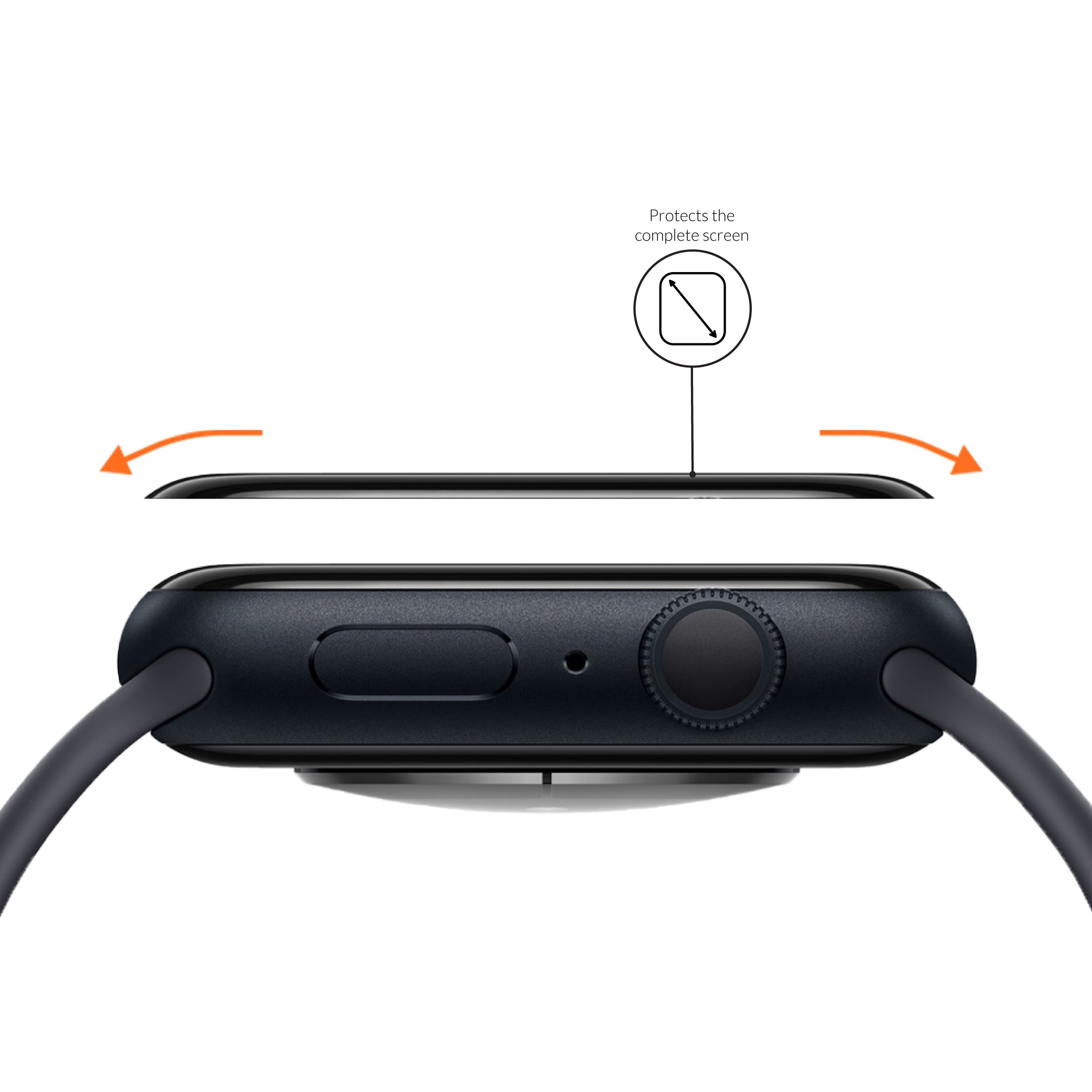 xoxo Wildhearts Apple Watch premium screenprotector (glas)