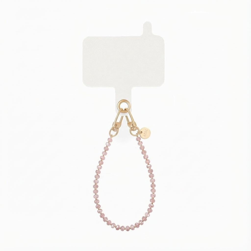 xoxo Wildhearts Easy Cord Crystal Charm (Pink)
