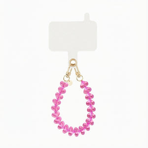 xoxo Wildhearts Easy Cord Funky Hearts (Transparent Pink)