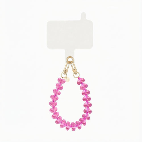 xoxo Wildhearts Easy Cord Funky Hearts (Transparent Pink)