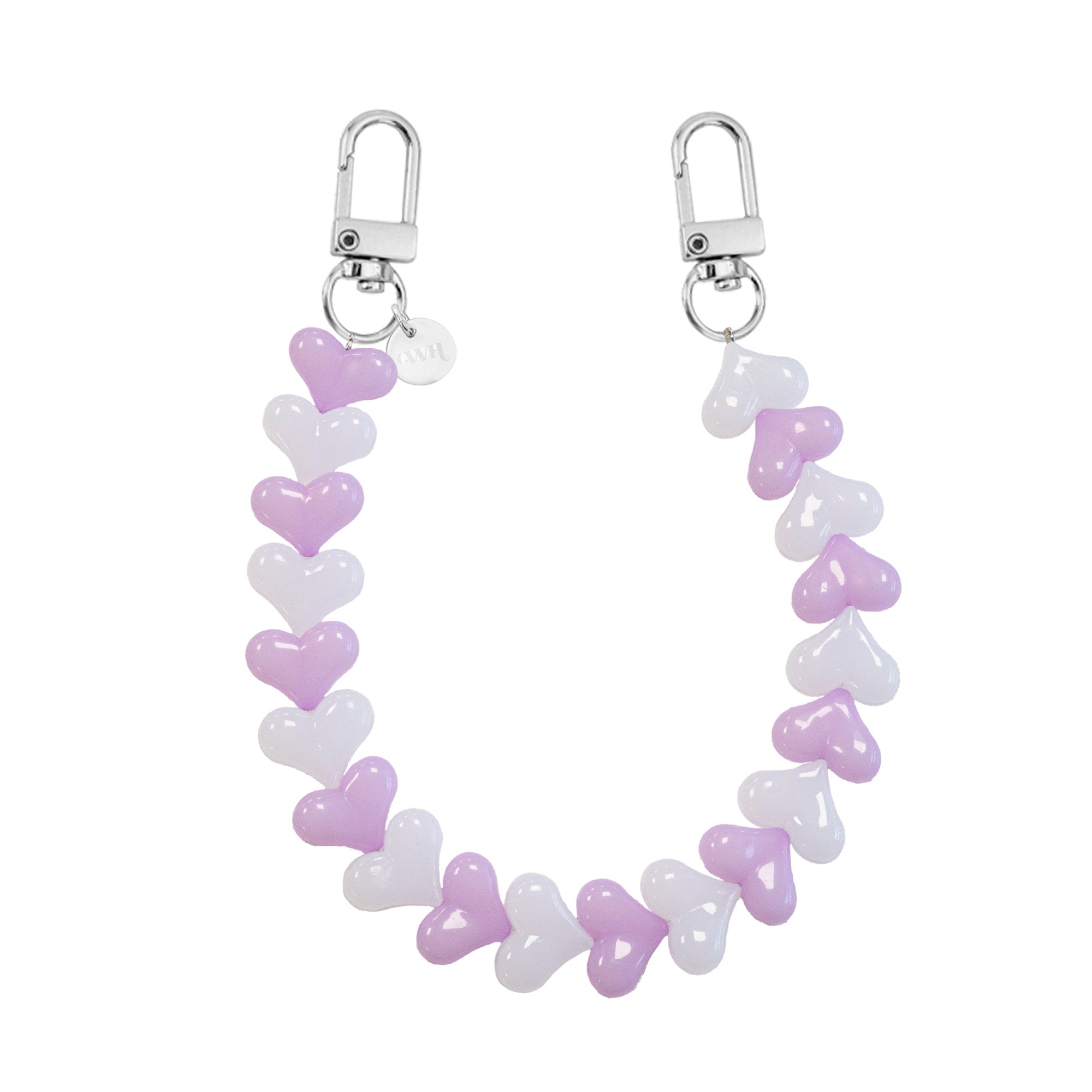 xoxo Wildhearts Funky Hearts Charm Cord (pink and white)