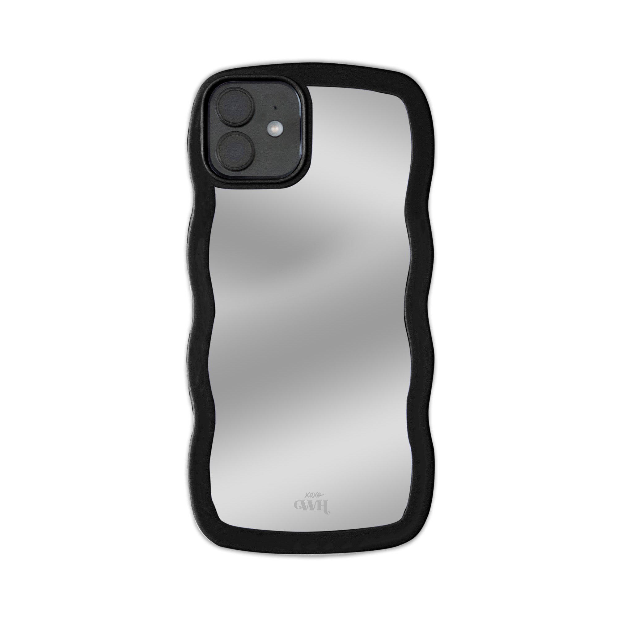 xoxo Wildhearts - Wavy mirror case Black - iPhone 11