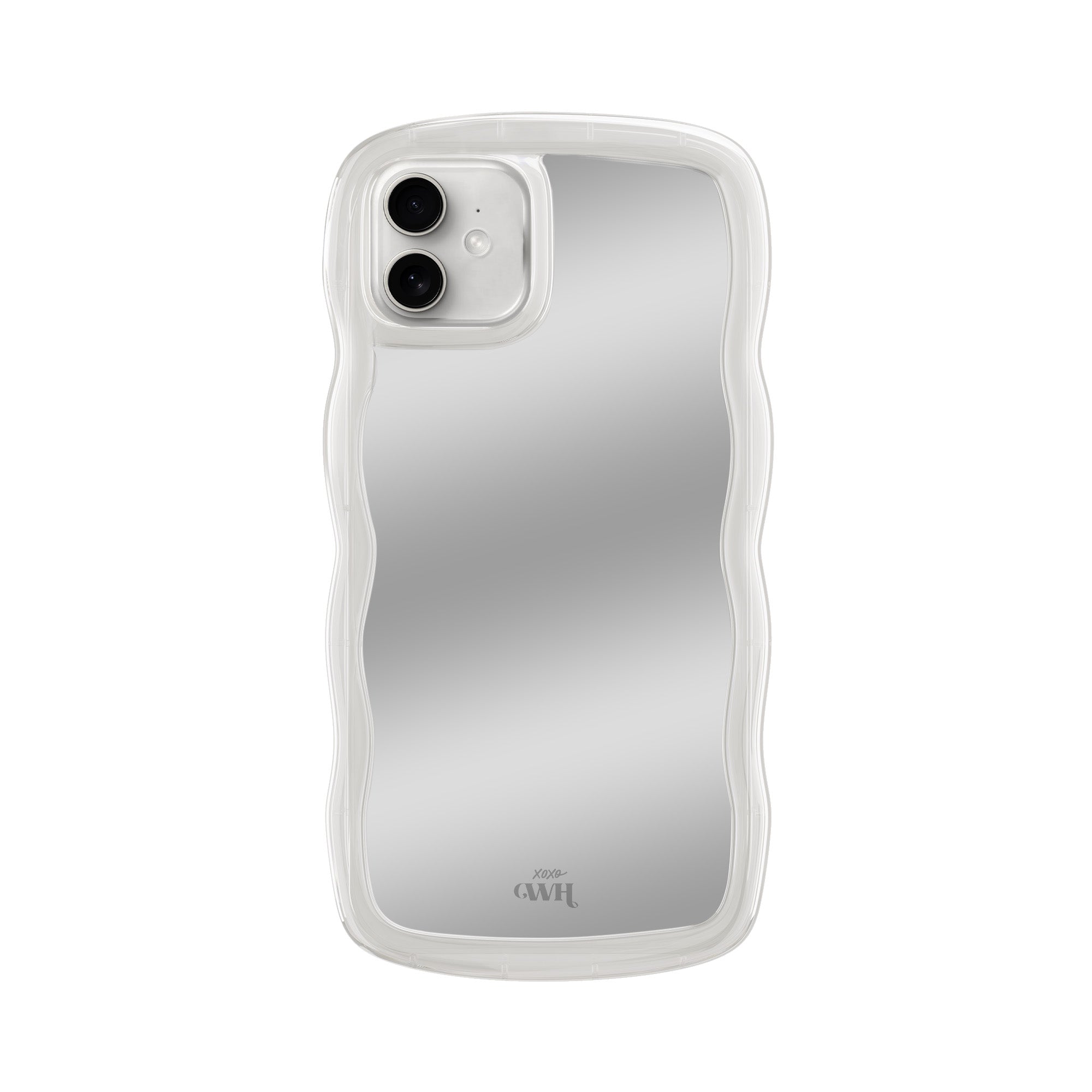 xoxo Wildhearts - Wavy mirror case Transparant - iPhone 12