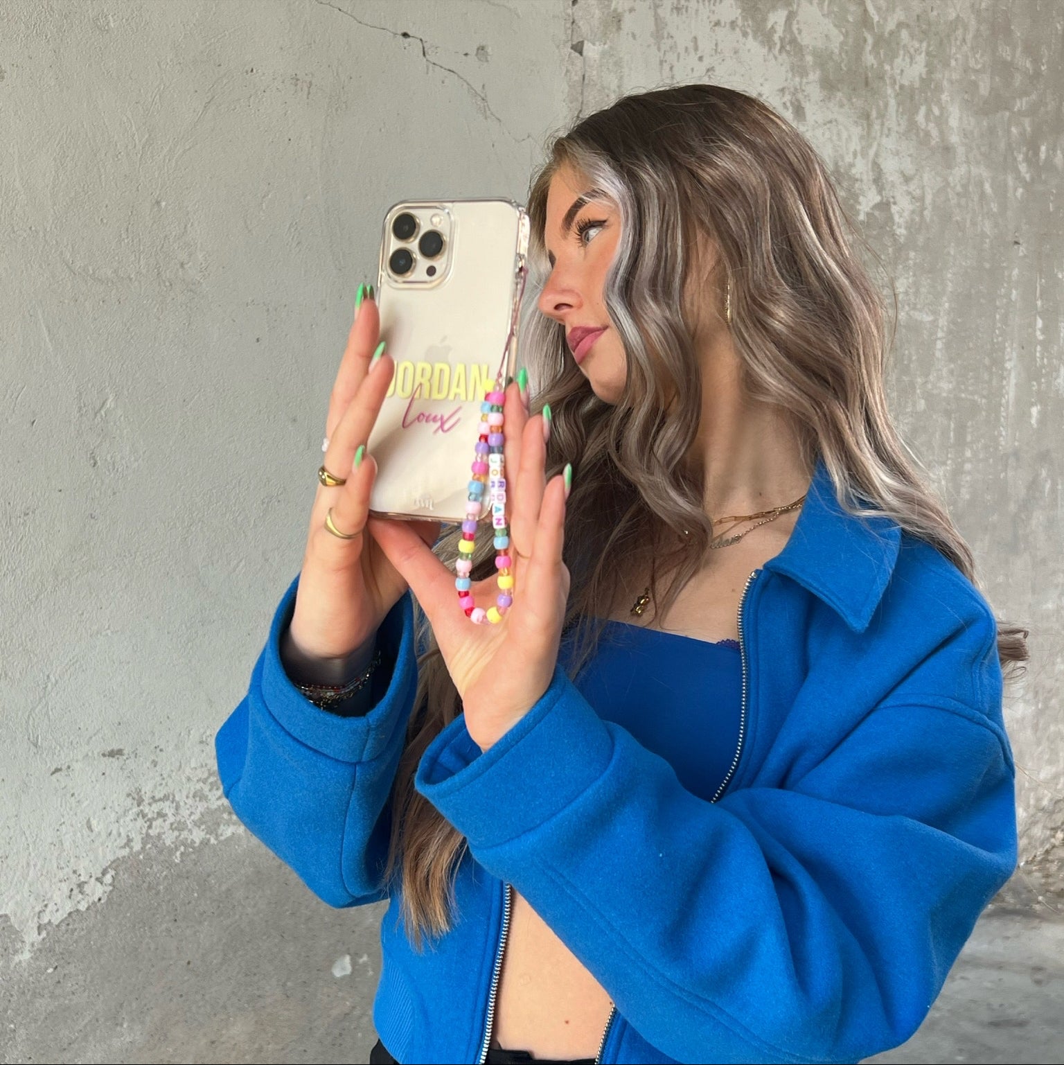 xoxo Wildhearts - Personalized Clear Case