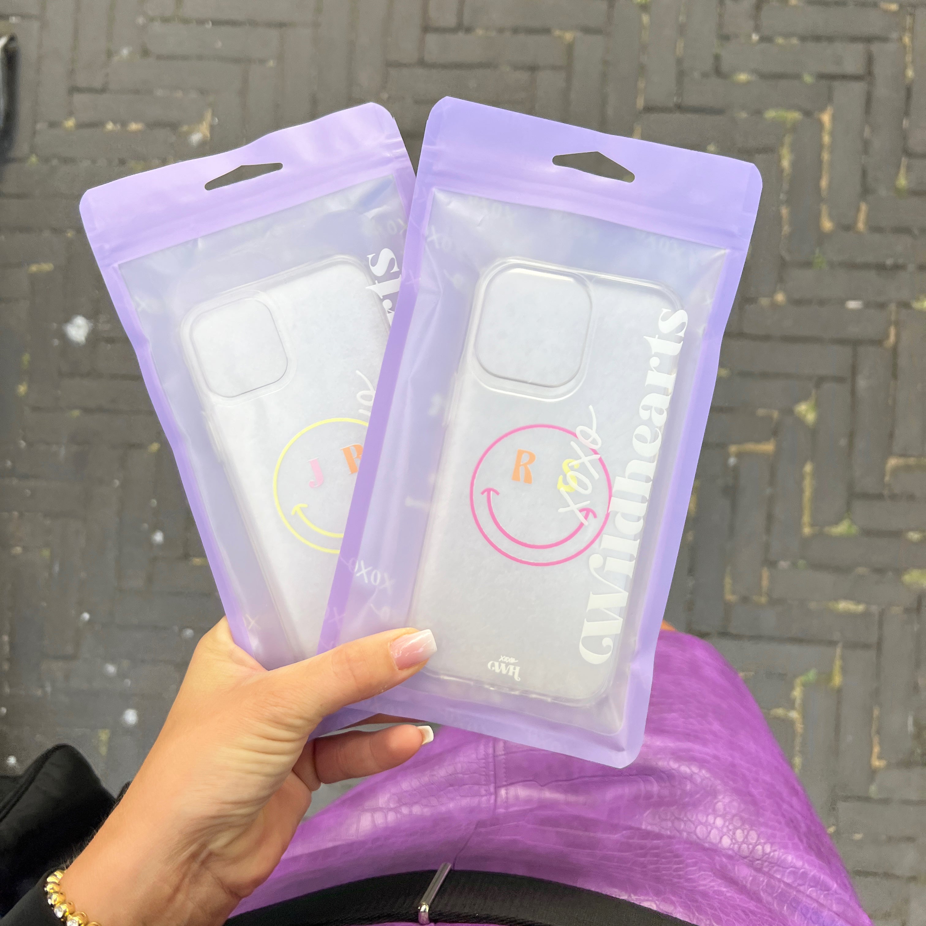 xoxo Wildhearts - Personalized Smile Case