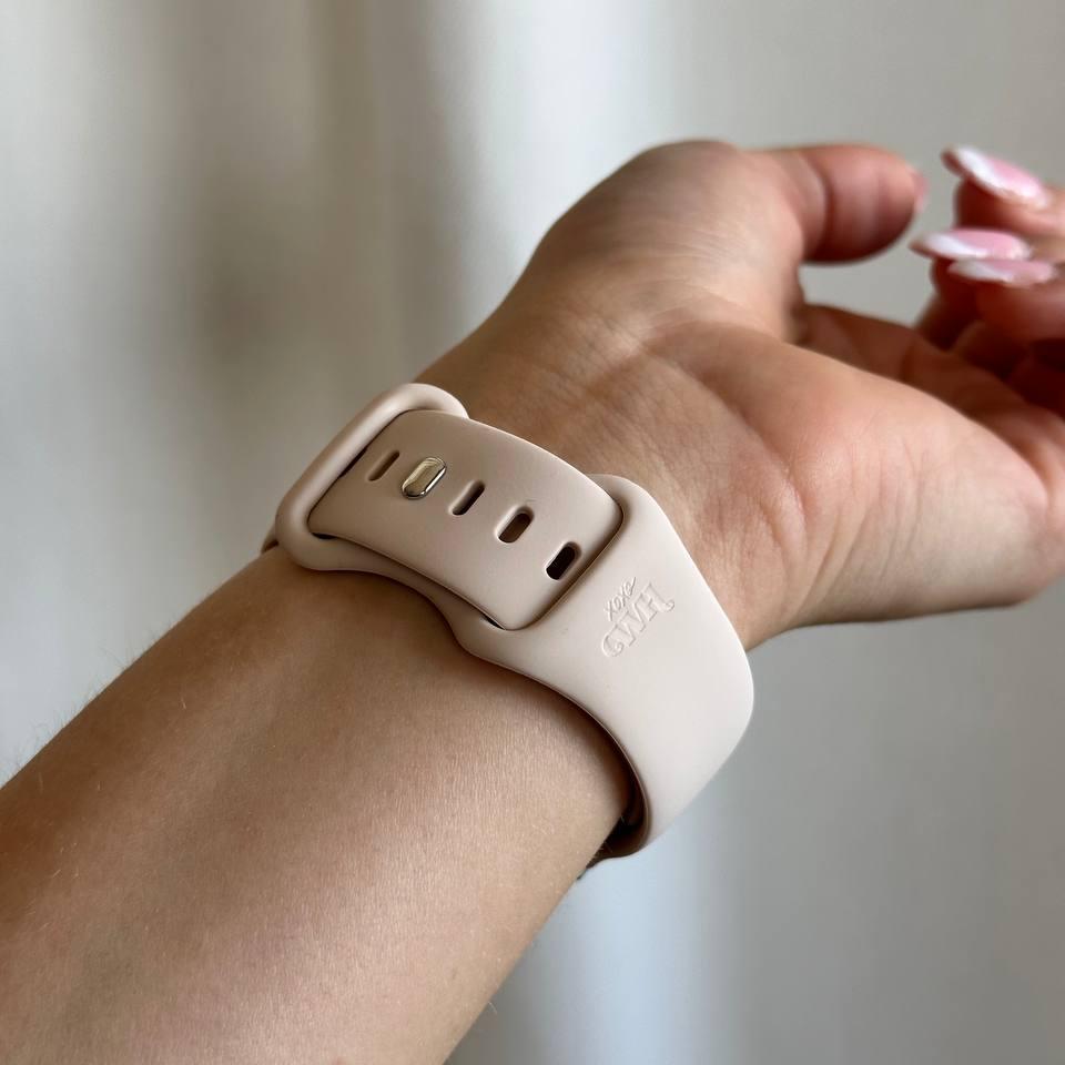 xoxo Wildhearts - Amazfit GTR 2 - 2e - 2 Sport - 2 Classic siliconen bandje (beige)