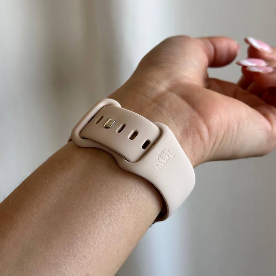 xoxo Wildhearts - Amazfit GTR 3 / GTR 3 Pro siliconen bandje (beige)