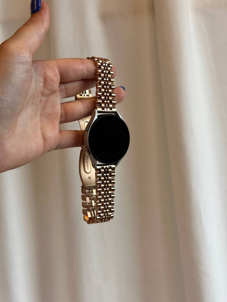 OnePlus Watch stalen bandje (rosé goud)