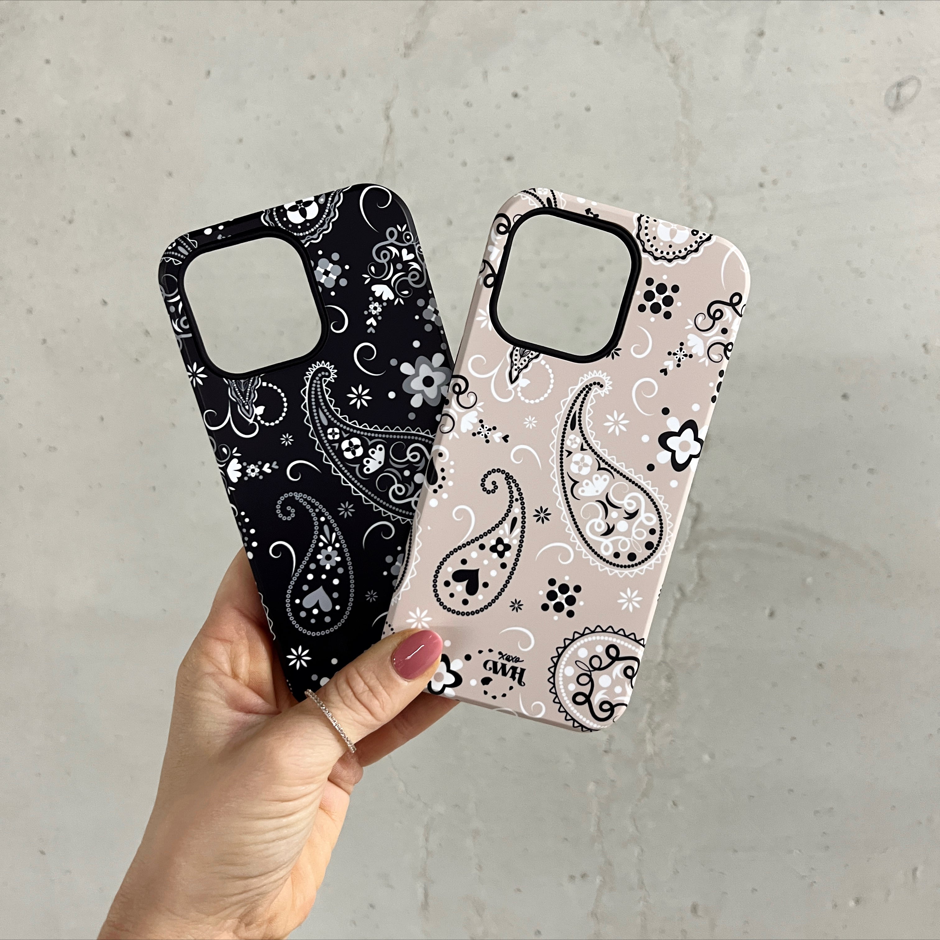 xoxo Wildhearts - Paisley Dawn Black - iPhone 13 mini