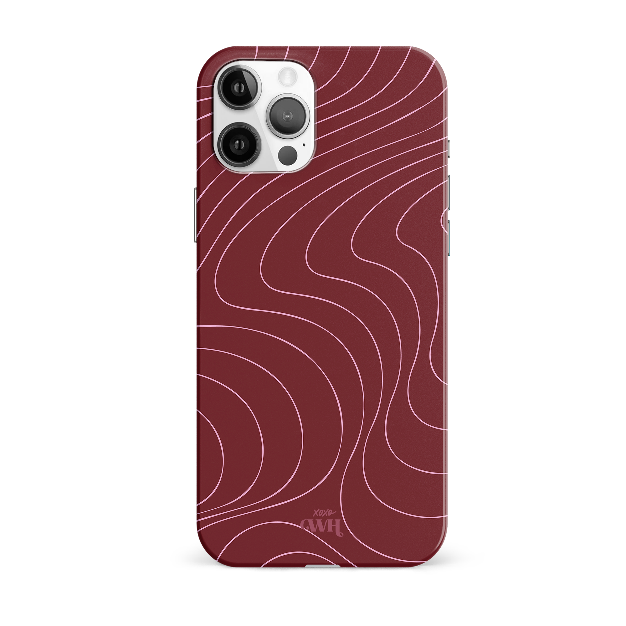 xoxo Wildhearts - Catching Flights Burgundy - iPhone 11 Pro Max
