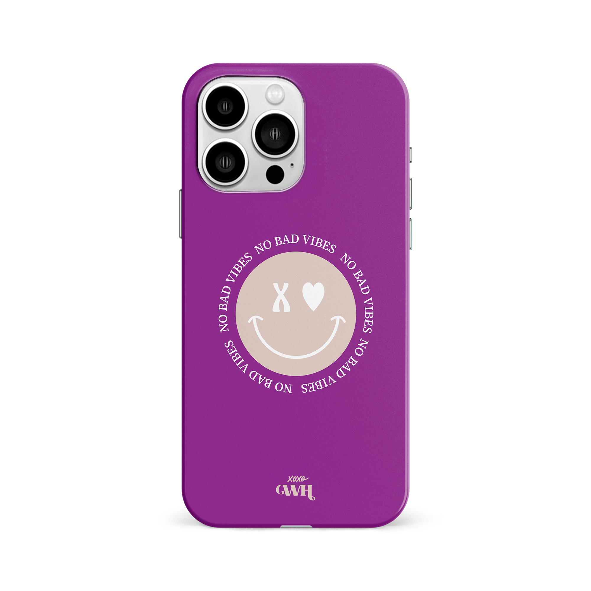 xoxo Wildhearts - No Bad Vibes Purple - iPhone 13 Pro