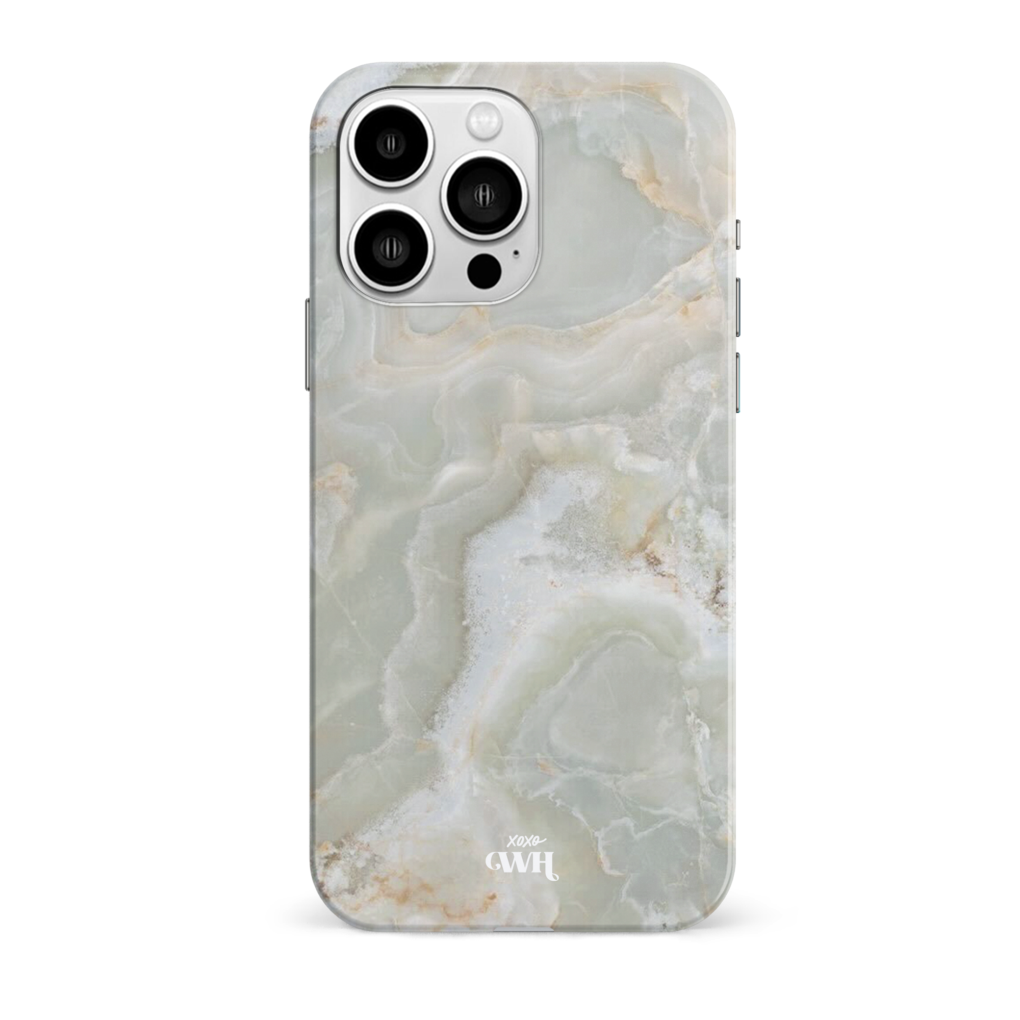 xoxo Wildhearts - Marble Green illusion - iPhone 14 Pro Max