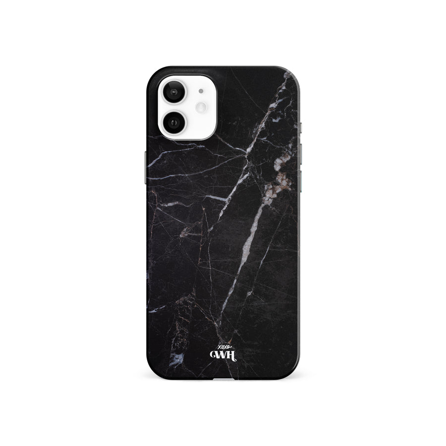 Marble Black Mood - iPhone 12