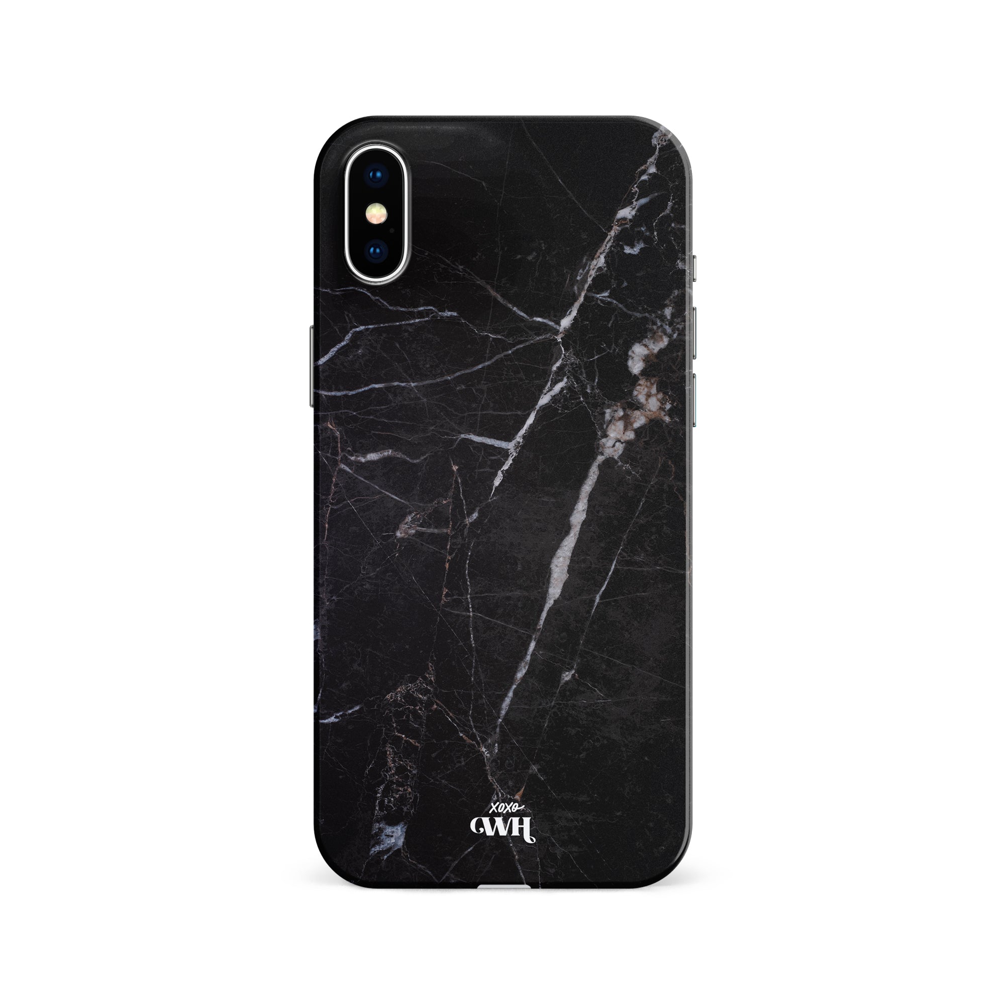 xoxo Wildhearts - Marble Black Mood - iPhone X/XS