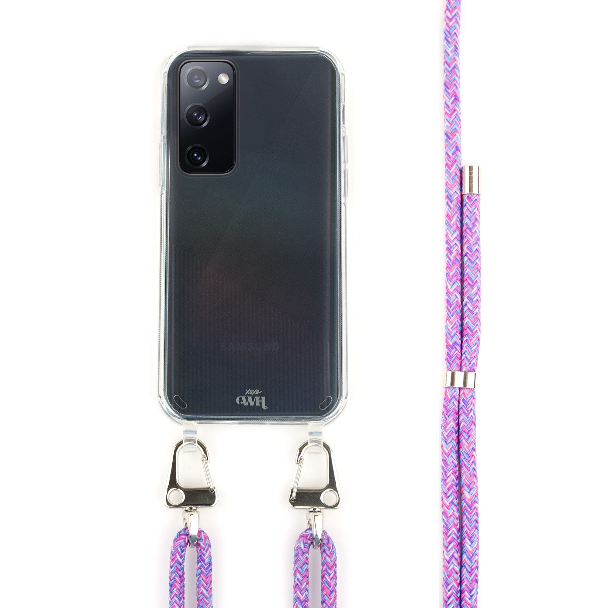 xoxo Wildhearts - Samsung Galaxy S20 FE - Purple Fever Transparant Cord Case