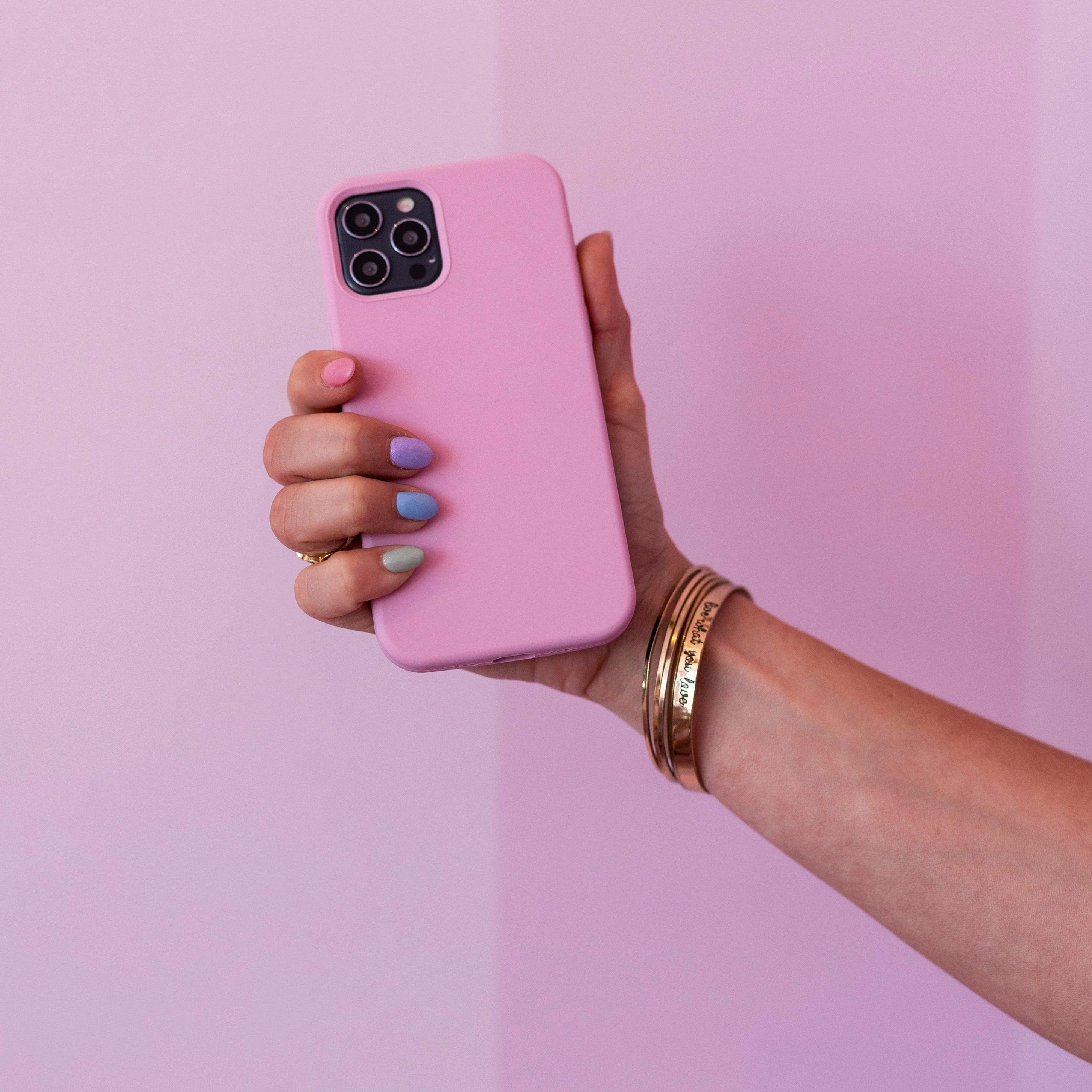 xoxo Wildhearts - Samsung A71 – Colour Case Pink - Samsung Wildhearts Case