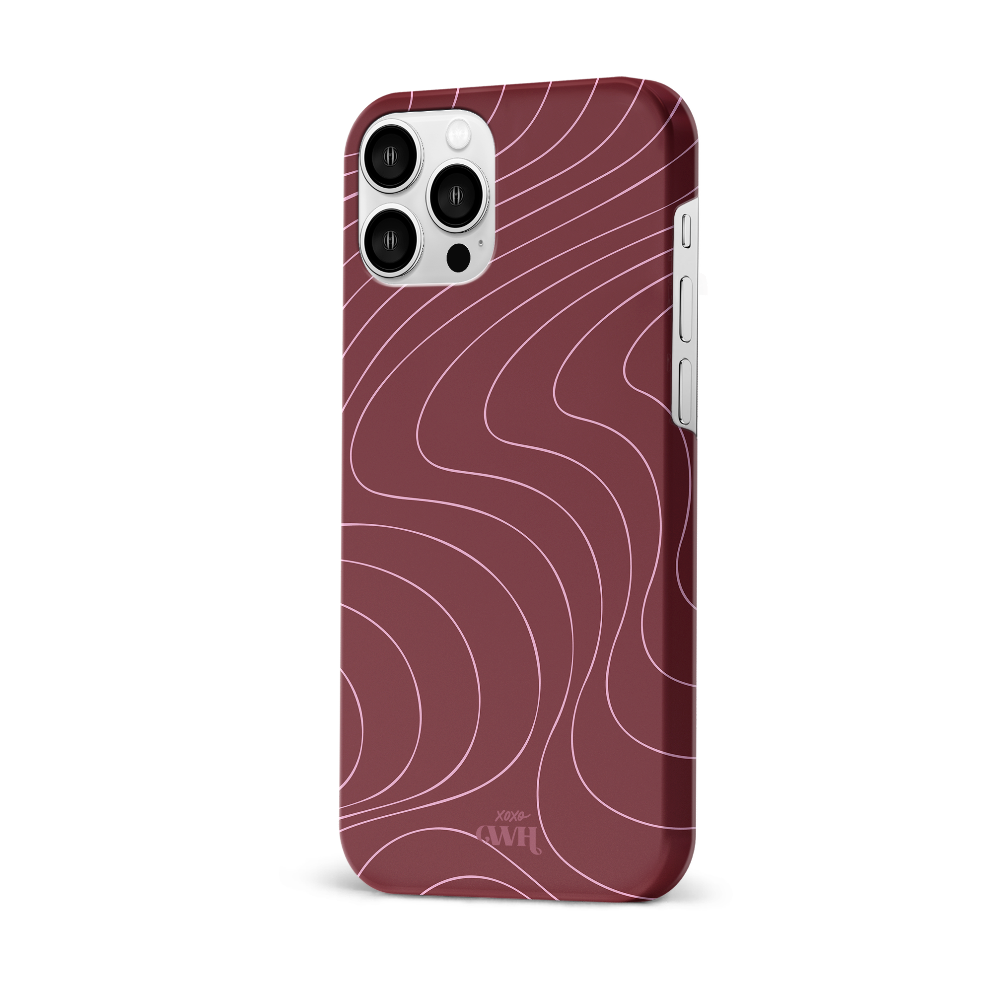 xoxo Wildhearts - Catching Flights Burgundy - iPhone 11 Pro Max