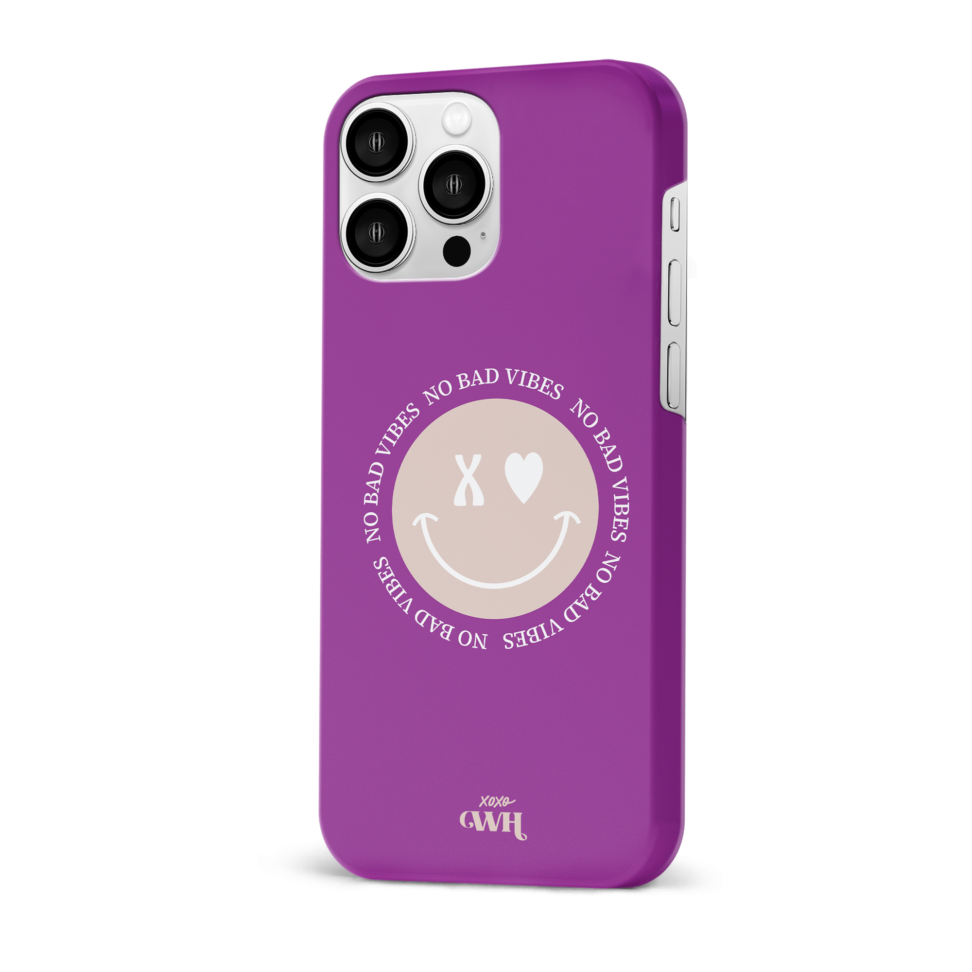 xoxo Wildhearts - No Bad Vibes Purple - iPhone 14 Pro Max