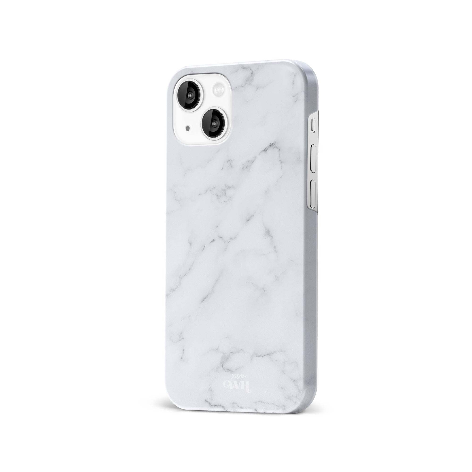 xoxo Wildhearts - Marble White Lies - iPhone 14 Plus