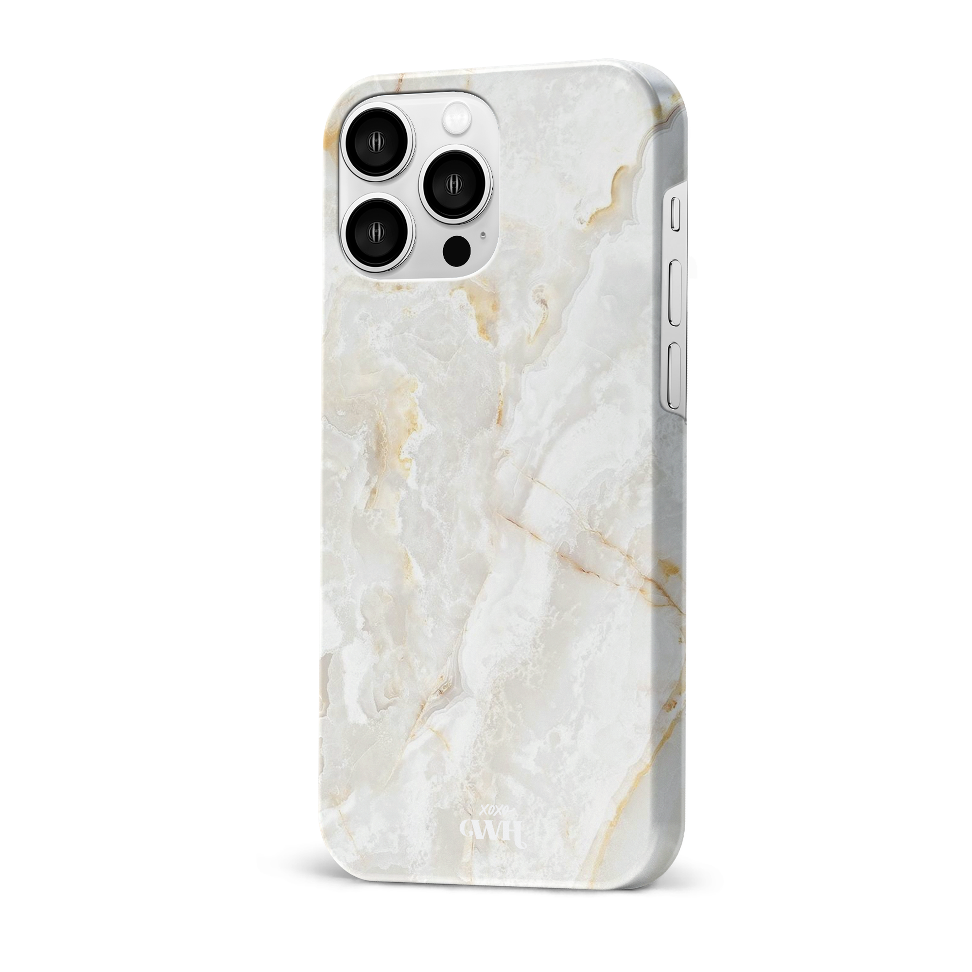 xoxo Wildhearts - Marble Off Whites - iPhone 13 Pro