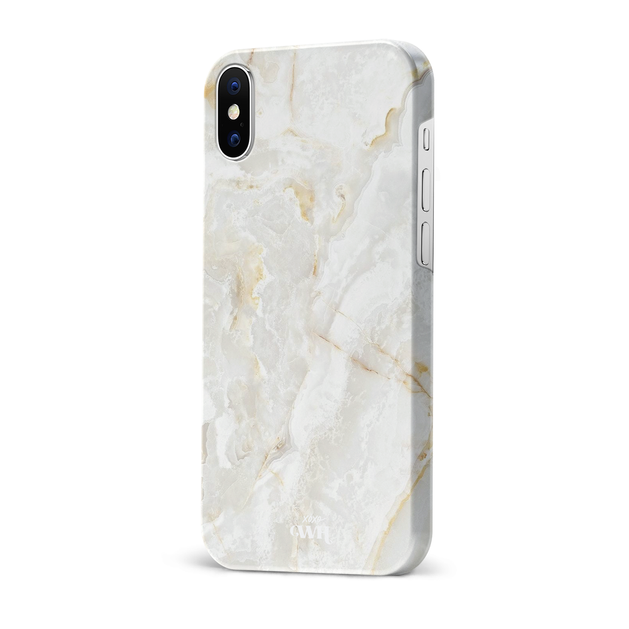 xoxo Wildhearts - Marble Off Whites - iPhone X/XS
