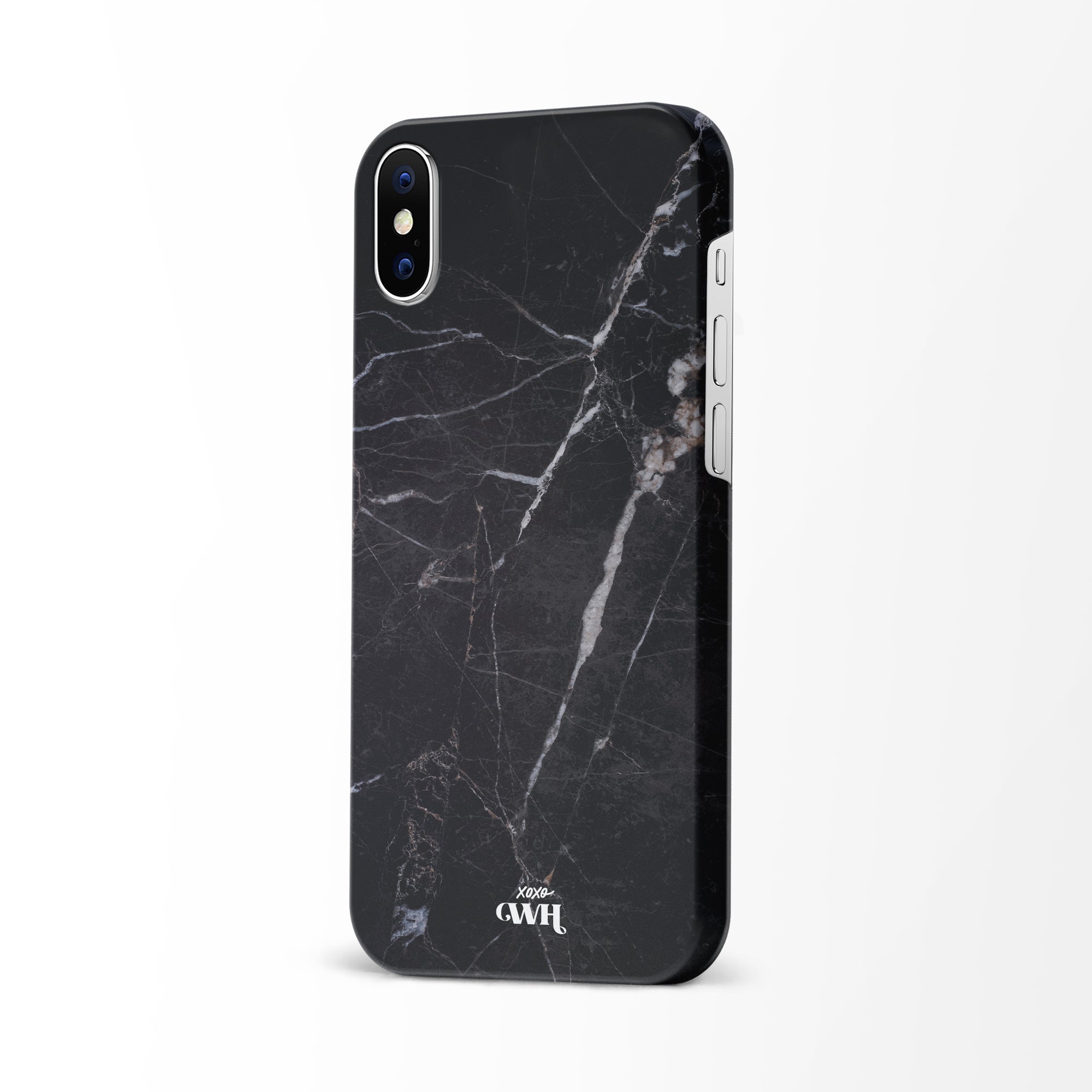 xoxo Wildhearts - Marble Black Mood - iPhone X/XS
