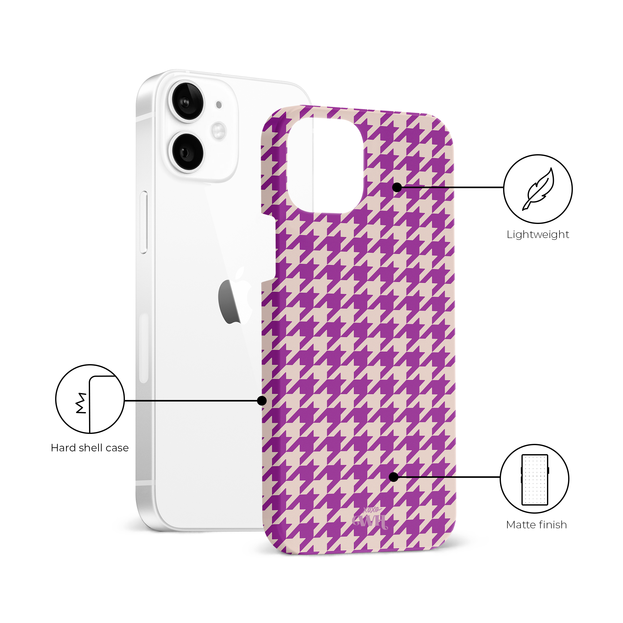 xoxo Wildhearts - When In Paris Purple - iPhone 11