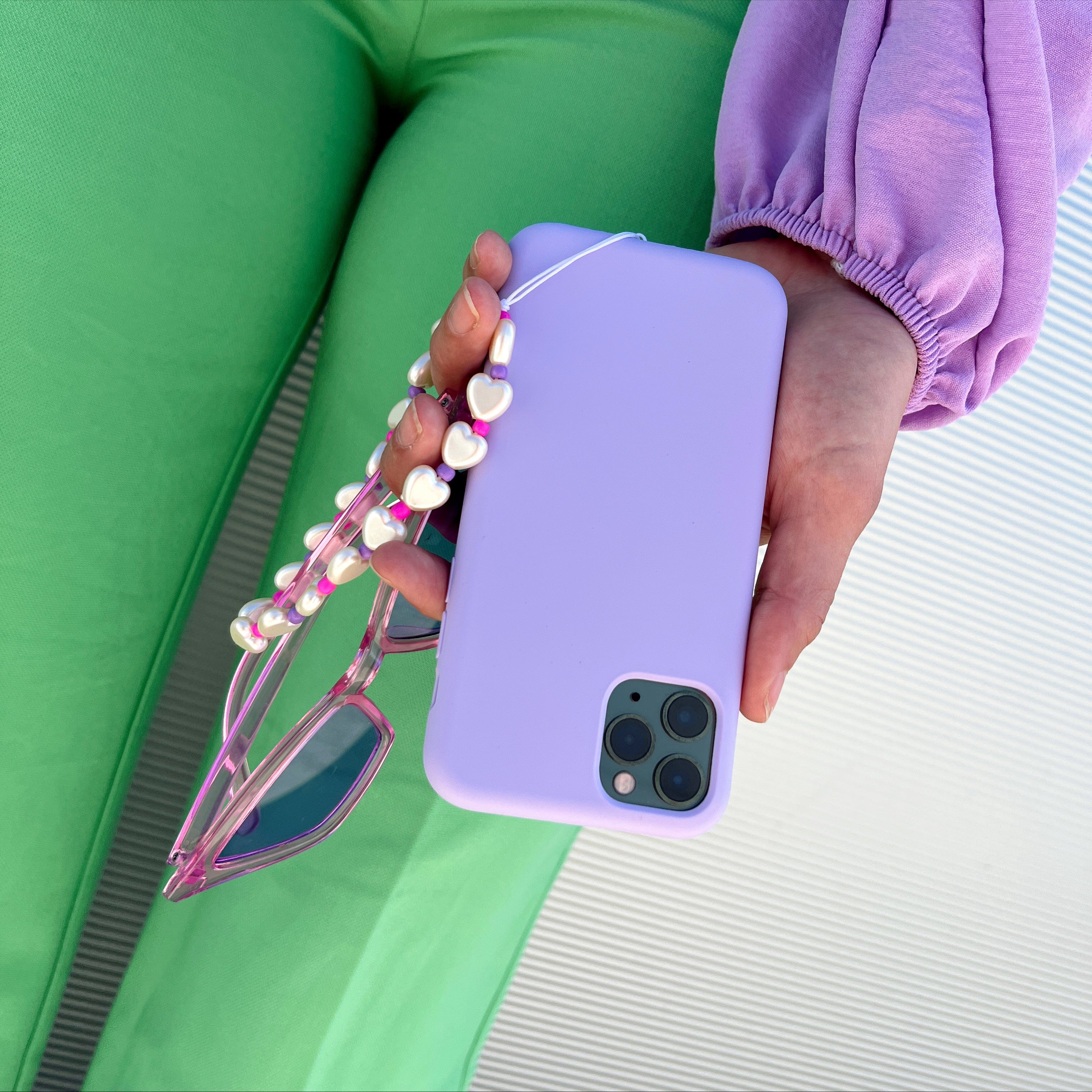 iPhone 11 Pro Color Case Purple iPhone Wildhearts Case