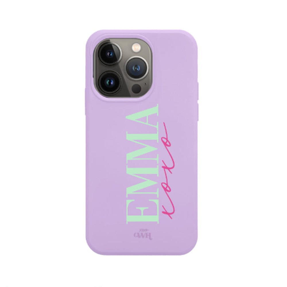 Personalized Colour Case - Purple