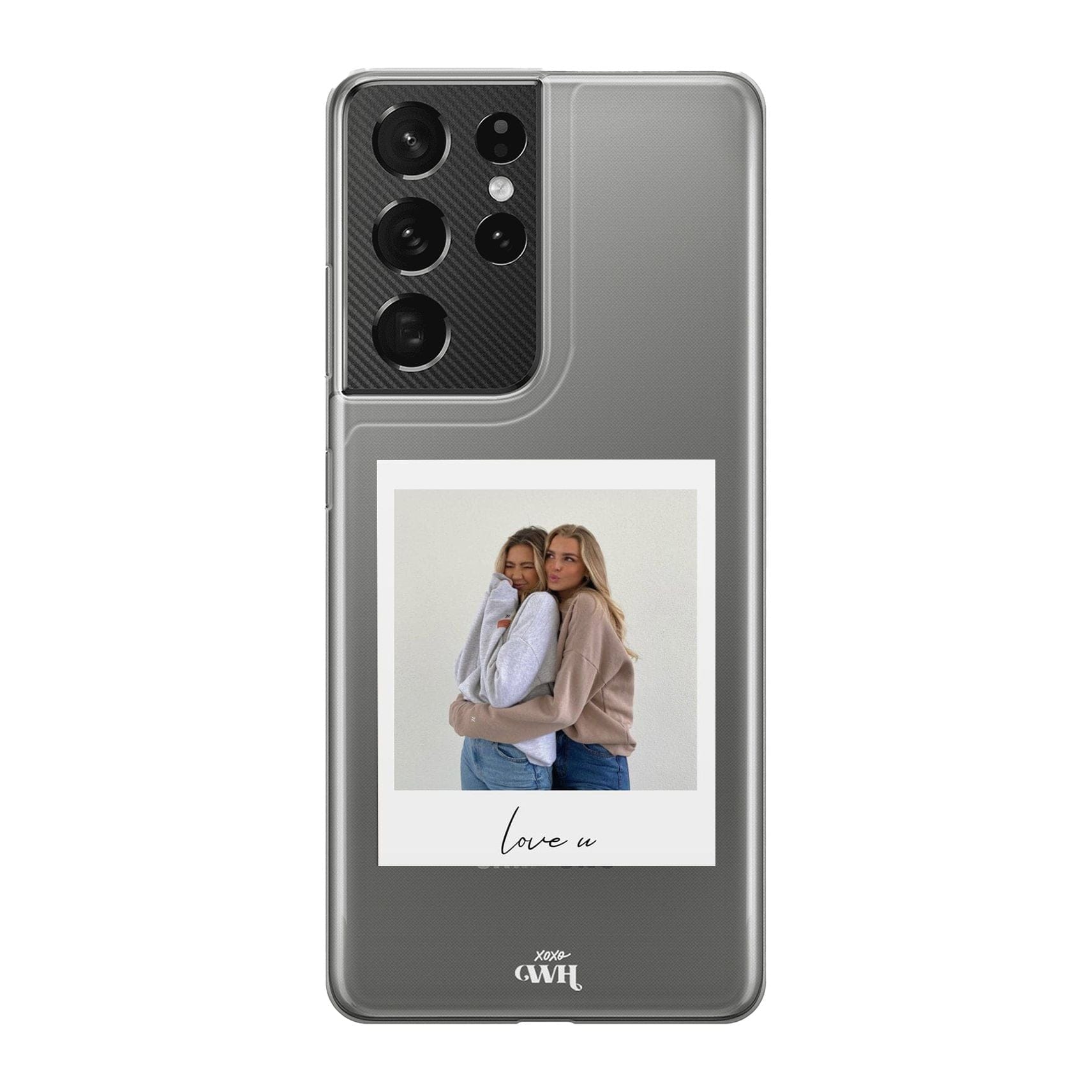 xoxo Wildhearts - Samsung S21 Ultra - Personalized Polaroids Case