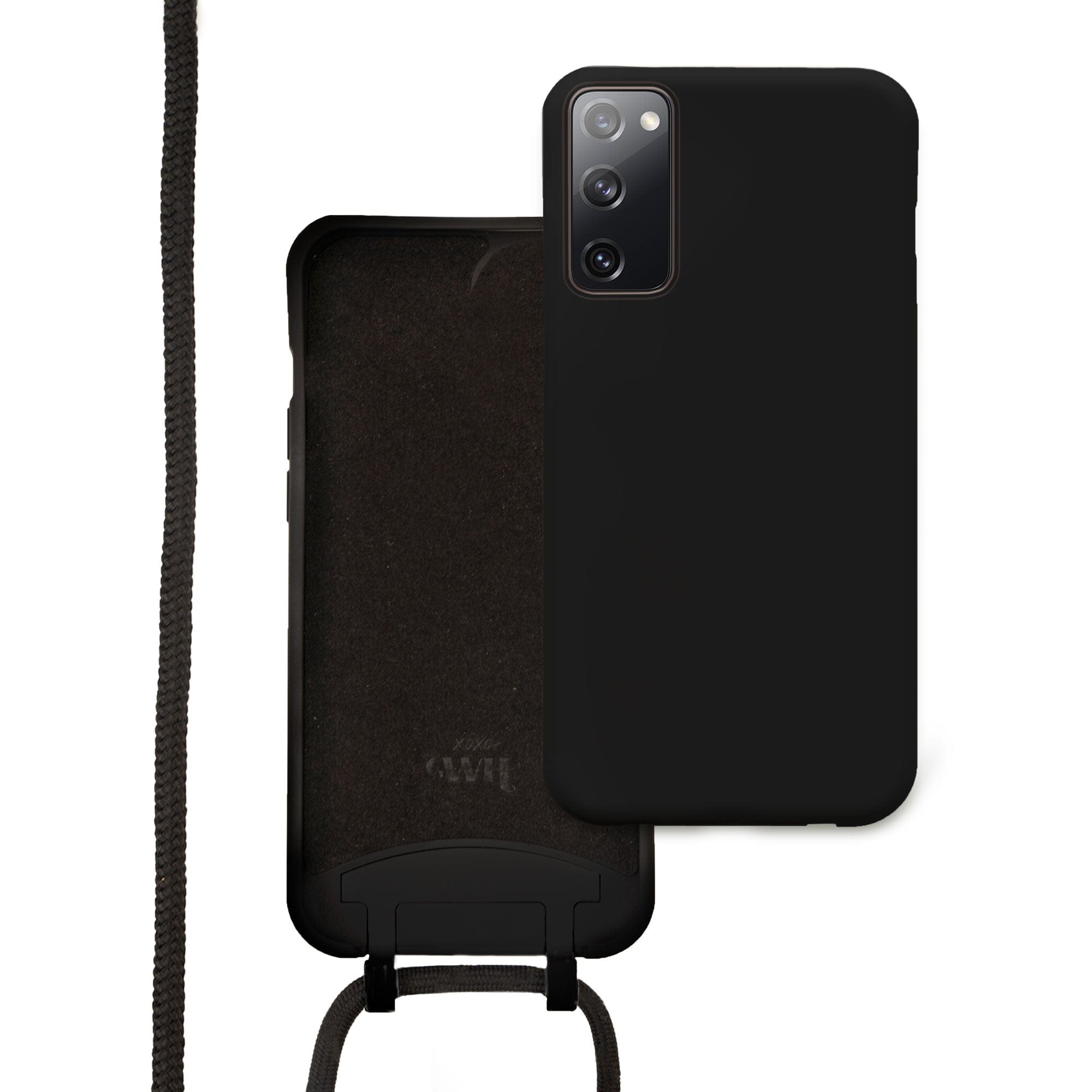 xoxo Wildhearts - Samsung Galaxy S20 FE - Forever Black Cord Case