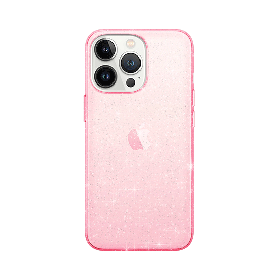 xoxo Wildhearts - Sparkle Away Pink Personalized - iPhone 14 Pro