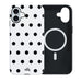 Polka Dots (White) MagSafe - Double Layer - iPhone 16