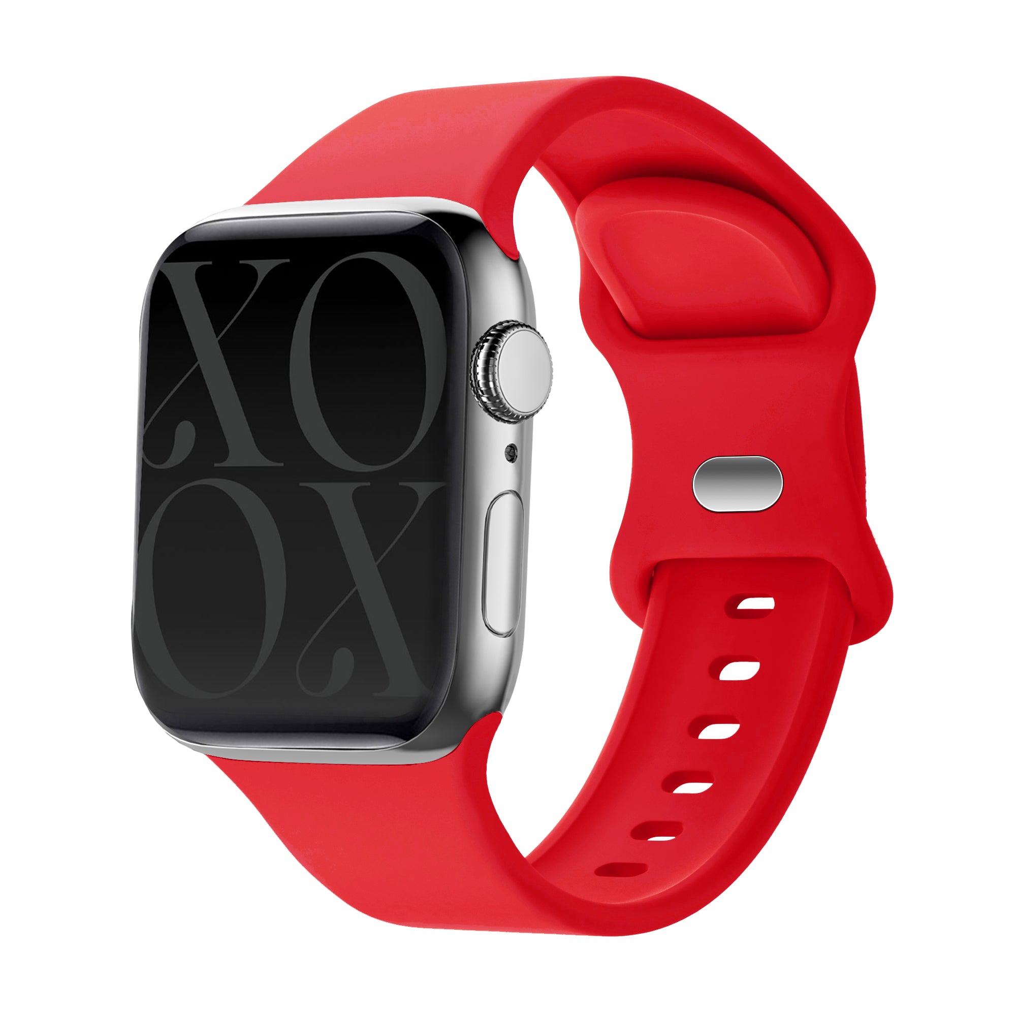 Bracelet silicone Apple Watch (rouge) - 38/40/41/42mm