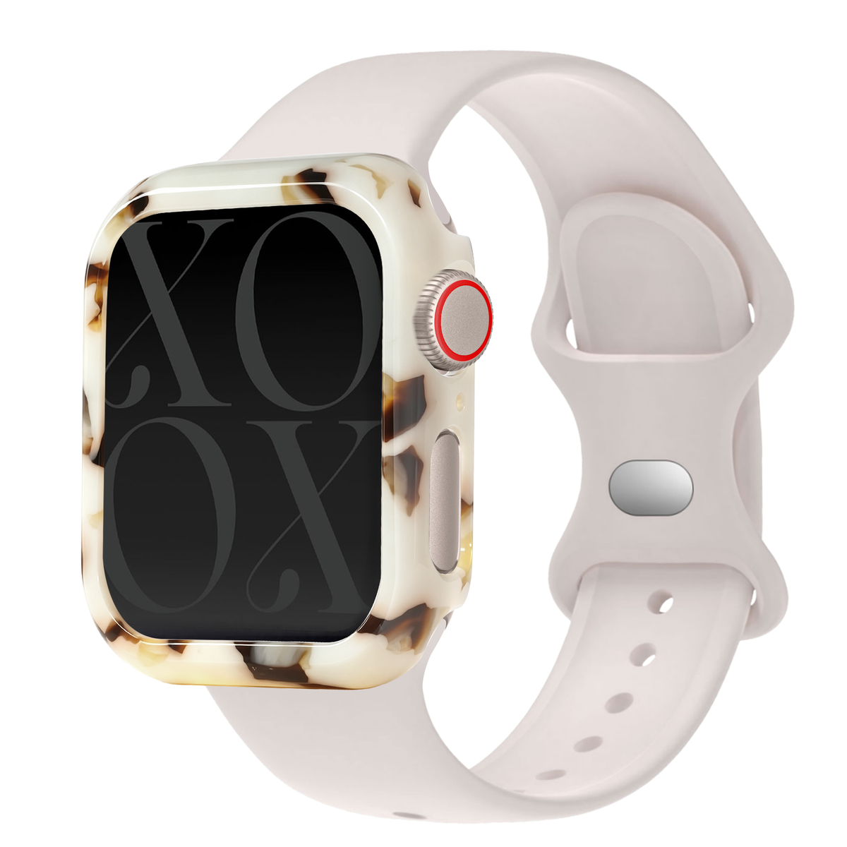 Apple Watch Case - White Leopard