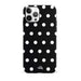 Polka Dots (Black) - iPhone 12 Pro Max