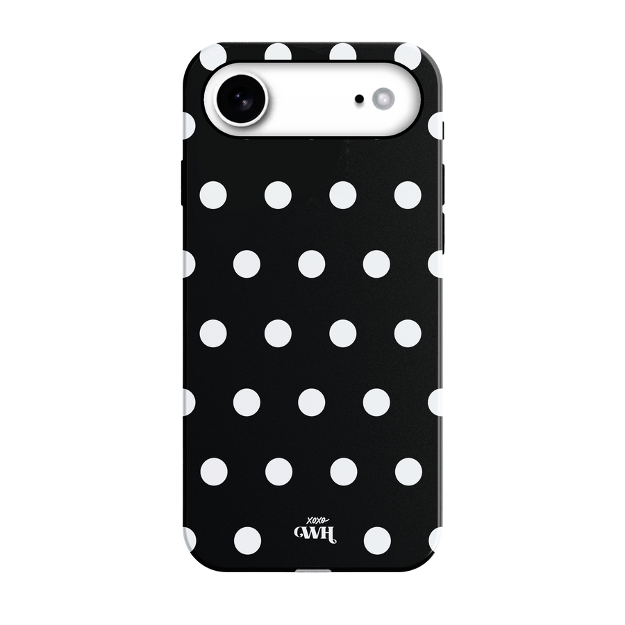 Polka Dots (Black) - iPhone 17 Air