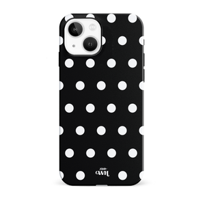 xoxo Wildhearts Polka Dots (Black) - iPhone 13