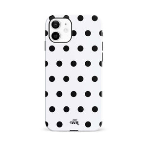 xoxo Wildhearts Polka Dots (White) - iPhone 11
