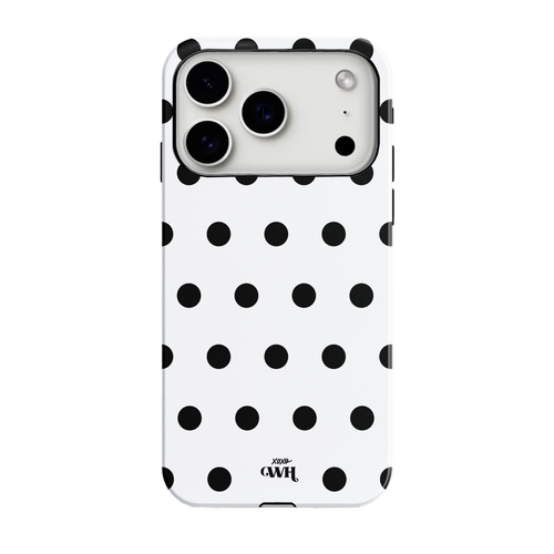 xoxo Wildhearts Polka Dots (White) - iPhone 17 Pro