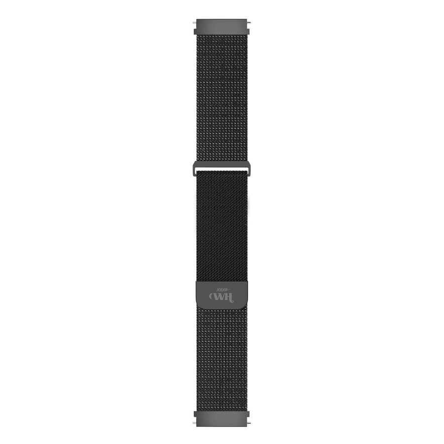 xoxo Wildhearts - Samsung Galaxy Watch Active 2 (40 & 44mm) Milanees bandje (zwart)