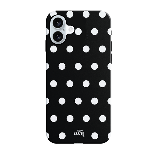 xoxo Wildhearts Polka Dots (Black) - iPhone 16